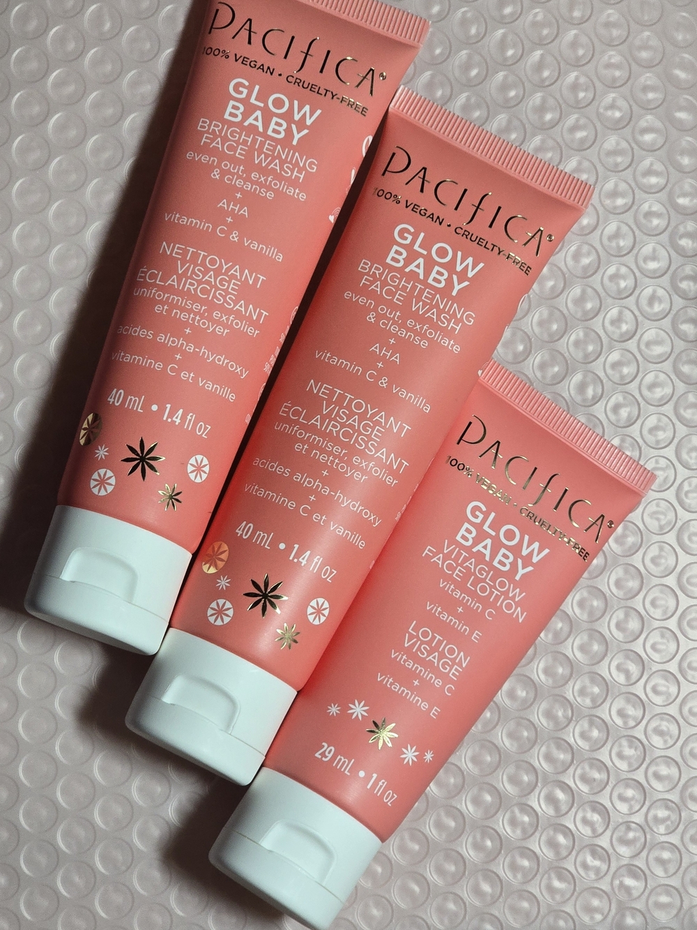 Pacifica Glow Baby Brightening Face Wash & Lotion - Bundle